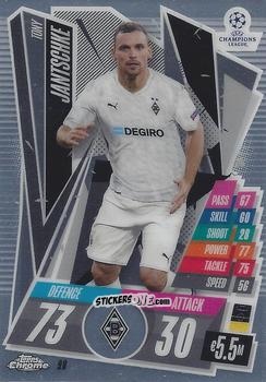 Cromo Tony Jantschke - UEFA Champions League Chrome 2020-2021. Match Attax n. 98 - Topps