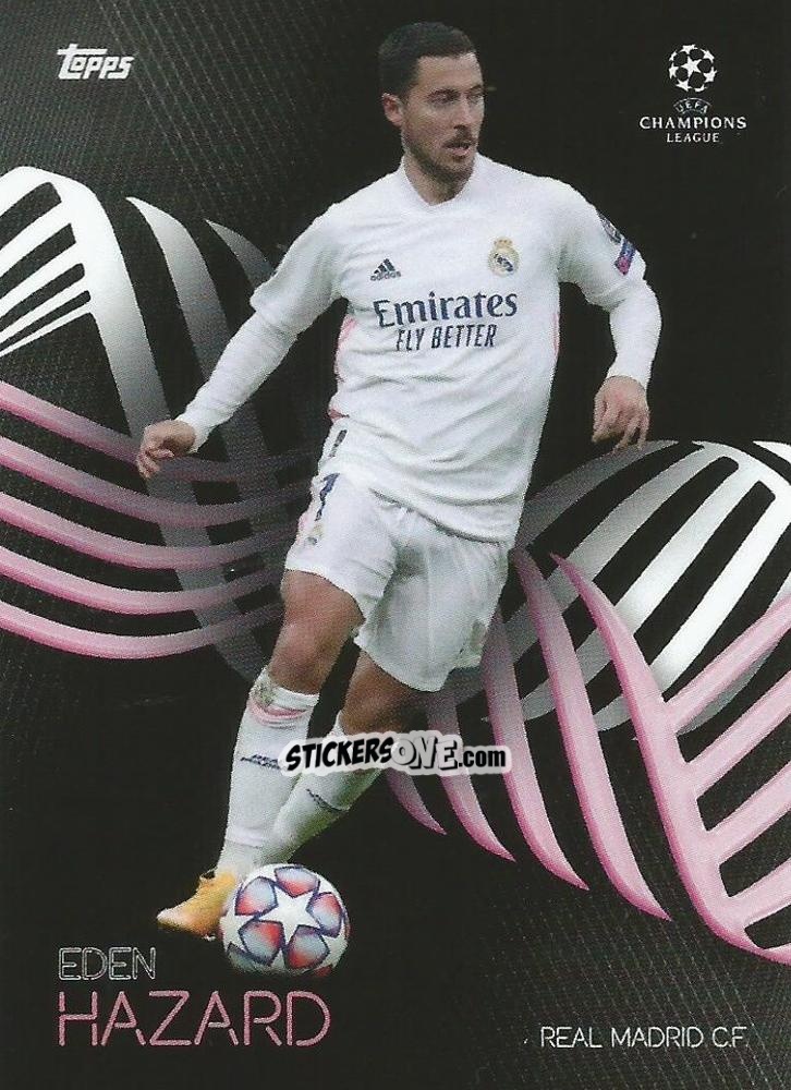 Sticker Eden Hazard - UEFA Champions League Knockout 2020-2021 n. 16 - Topps