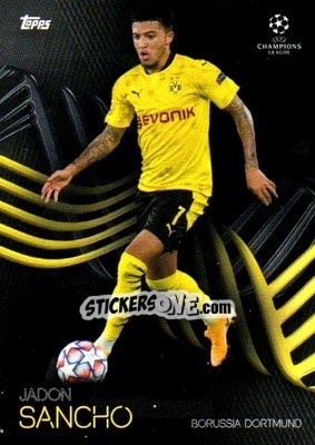 Sticker Jadon Sancho - UEFA Champions League Knockout 2020-2021 n. 39 - Topps