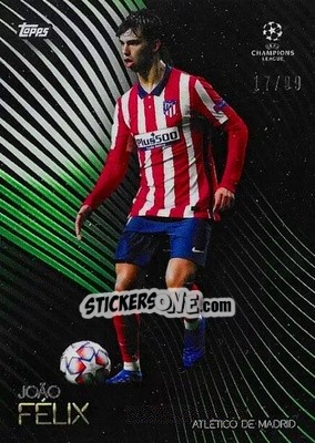 Sticker Joao Felix - UEFA Champions League Knockout 2020-2021 n. 11g - Topps