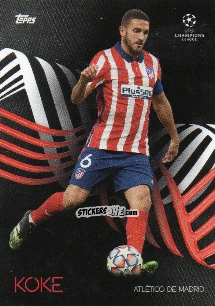 Cromo Koke - UEFA Champions League Knockout 2020-2021 n. 19 - Topps