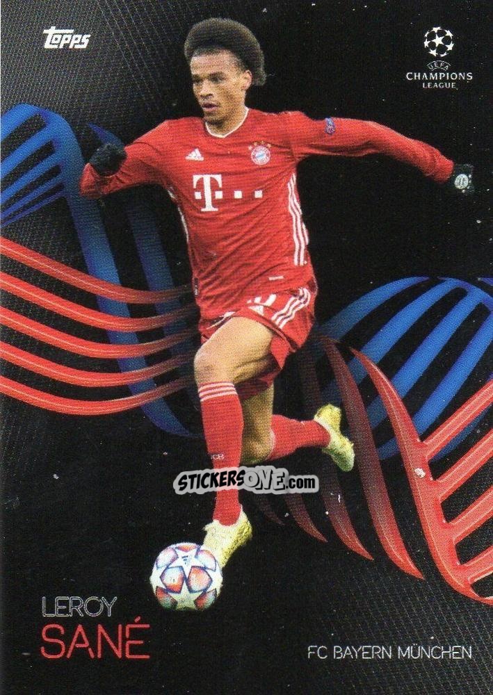 Cromo Leroy Sane - UEFA Champions League Knockout 2020-2021 n. 40 - Topps