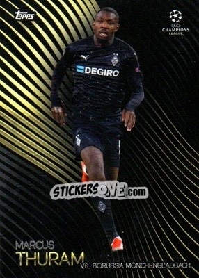 Sticker Marcus Thuram - UEFA Champions League Knockout 2020-2021 - Topps