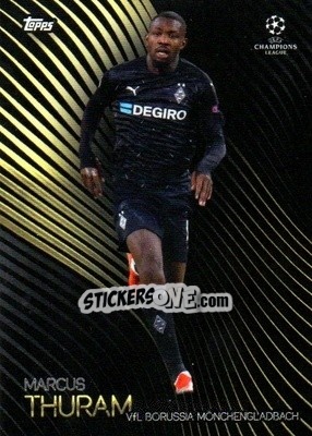 Sticker Marcus Thuram - UEFA Champions League Knockout 2020-2021 n. 44 - Topps