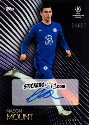 Cromo Mason Mount - UEFA Champions League Knockout 2020-2021 - Topps