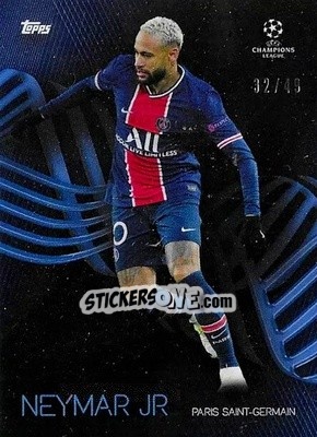 Sticker Neymar Jr - UEFA Champions League Knockout 2020-2021 n. 30b - Topps