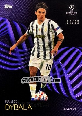 Sticker Paulo Dybala - UEFA Champions League Knockout 2020-2021 - Topps