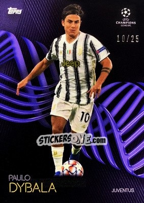 Sticker Paulo Dybala - UEFA Champions League Knockout 2020-2021 n. 9p - Topps