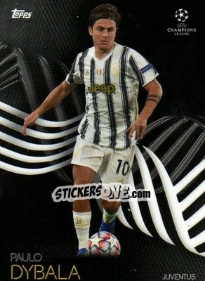 Sticker Paulo Dybala - UEFA Champions League Knockout 2020-2021 n. 9 - Topps