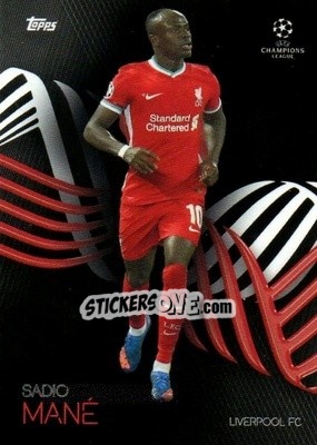 Sticker Sadio Mane - UEFA Champions League Knockout 2020-2021 n. 21 - Topps