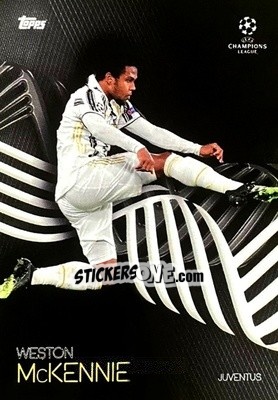 Sticker Weston McKennie - UEFA Champions League Knockout 2020-2021 n. 24 - Topps