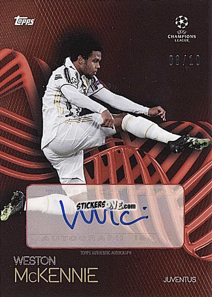 Cromo Weston McKennie - UEFA Champions League Knockout 2020-2021 n. A10r - Topps