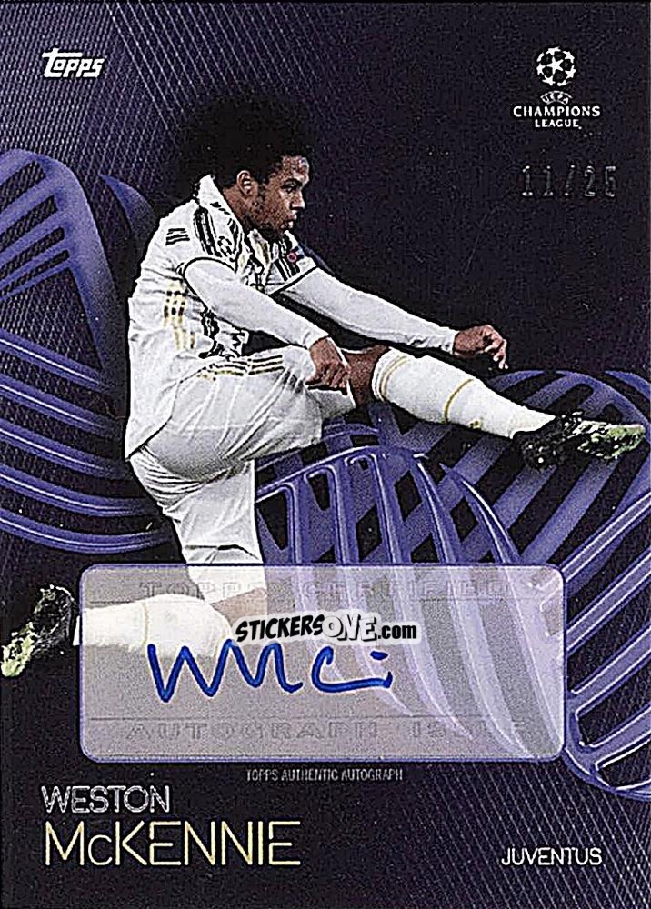 Cromo Weston McKennie - UEFA Champions League Knockout 2020-2021 n. A10p - Topps