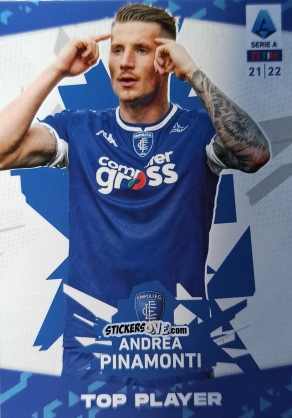 Cromo Andrea Pinamonti - Serie A TIM 2021-2022. Official Celebration Set n. CS13 - Panini