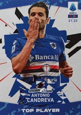 Cromo Antonio Candreva - Serie A TIM 2021-2022. Official Celebration Set n. CS24 - Panini