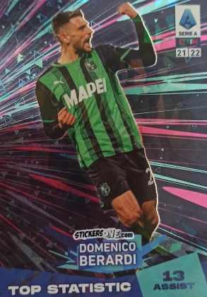 Cromo Domenico Berardi - Serie A TIM 2021-2022. Official Celebration Set n. CS64 - Panini