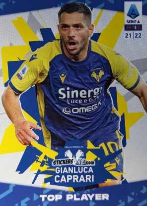 Cromo Gianluca Caprari - Serie A TIM 2021-2022. Official Celebration Set n. CS16 - Panini