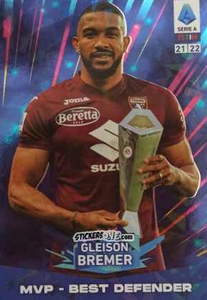 Cromo Gleison Bremer - Serie A TIM 2021-2022. Official Celebration Set n. CS50 - Panini