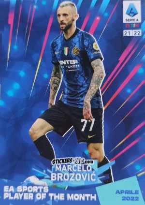 Cromo Marcelo Brozovic - Serie A TIM 2021-2022. Official Celebration Set n. CS47 - Panini