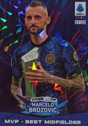 Cromo Marcelo Brozovic - Serie A TIM 2021-2022. Official Celebration Set n. CS51 - Panini