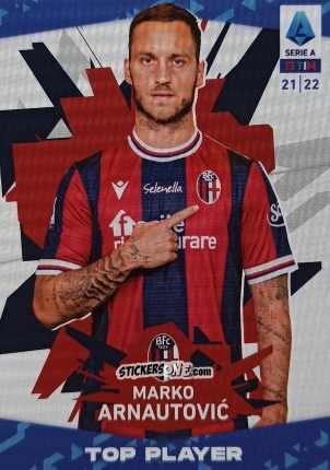 Figurina Marko Arnautovic - Serie A TIM 2021-2022. Official Celebration Set n. CS11 - Panini