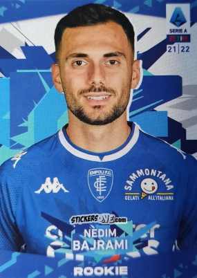 Figurina Nedim Bajrami - Serie A TIM 2021-2022. Official Celebration Set n. CS32 - Panini