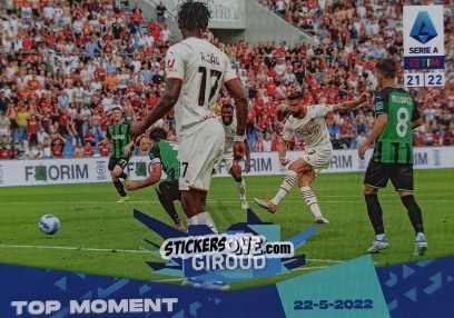 Cromo Olivier Giroud - Serie A TIM 2021-2022. Official Celebration Set n. CS61 - Panini
