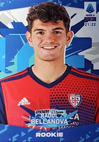 Cromo Raoul Bellanova - Serie A TIM 2021-2022. Official Celebration Set n. CS31 - Panini