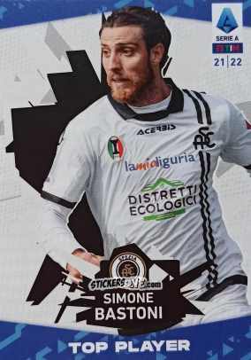 Figurina Simone Bastoni - Serie A TIM 2021-2022. Official Celebration Set n. CS26 - Panini