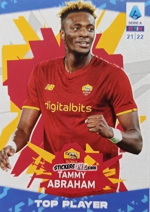 Cromo Tammy Abraham - Serie A TIM 2021-2022. Official Celebration Set n. CS22 - Panini