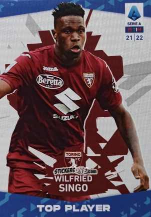 Cromo Wilfried Singo - Serie A TIM 2021-2022. Official Celebration Set n. CS27 - Panini