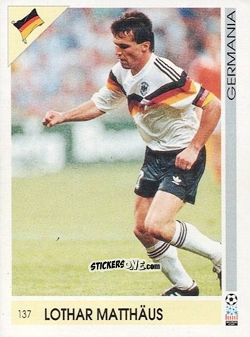 Sticker Lothar Matthaus - USA 1994 n. 137 - Ecoul