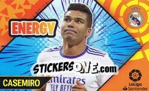 Sticker Casemiro - Liga Spagnola 2022-2023 n. E12 - Panini