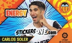 Sticker Carlos Soler - Liga Spagnola 2022-2023 n. E18 - Panini
