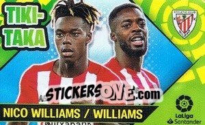 Sticker Nico Williams/Williamns - Liga Spagnola 2022-2023 n. T2 - Panini