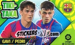 Sticker Gavi/Pedri - Liga Spagnola 2022-2023 n. T4 - Panini
