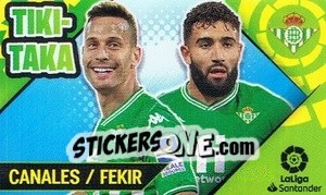 Sticker Canales/Fekir - Liga Spagnola 2022-2023 n. T5 - Panini