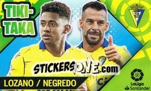 Sticker Lozano/Negredo - Liga Spagnola 2022-2023 n. T6 - Panini