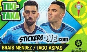 Sticker Brais Mendez/Iago Aspas - Liga Spagnola 2022-2023 n. T7 - Panini