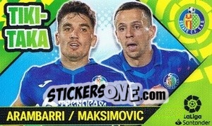 Sticker Arambarri/Maksimovic - Liga Spagnola 2022-2023 n. T10 - Panini