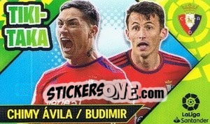 Sticker Chimy Avila/Budimir - Liga Spagnola 2022-2023 n. T14 - Panini