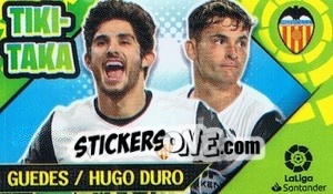 Sticker Guedes/Hugo Duro - Liga Spagnola 2022-2023 n. T18 - Panini