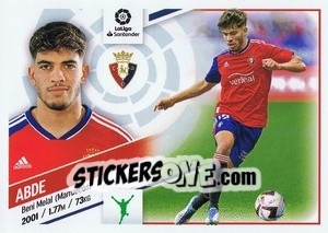 Sticker №49 Abde (CA Osasuna) - Liga Spagnola 2022-2023 n. 729 - Panini