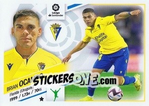 Sticker №52 Ocampo (Cádiz CF) - Liga Spagnola 2022-2023 n. 732 - Panini