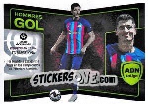 Sticker Lewandowski -FC Barcelona (2BIS) - Liga Spagnola 2022-2023 n. 750 - Panini