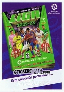 Sticker Album page - Liga Spagnola 2022-2023 n. 756 - Panini