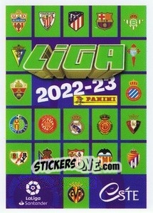 Sticker Team'S Logos - Liga Spagnola 2022-2023 n. 757 - Panini