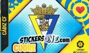 Sticker Escudo Cadiz CF - Liga Spagnola 2022-2023 n. C6 - Panini