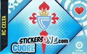 Sticker Escudo Celta de Vigo - Liga Spagnola 2022-2023 n. C7 - Panini