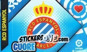 Sticker Escudo RCD Espanyol - Liga Spagnola 2022-2023 n. C9 - Panini